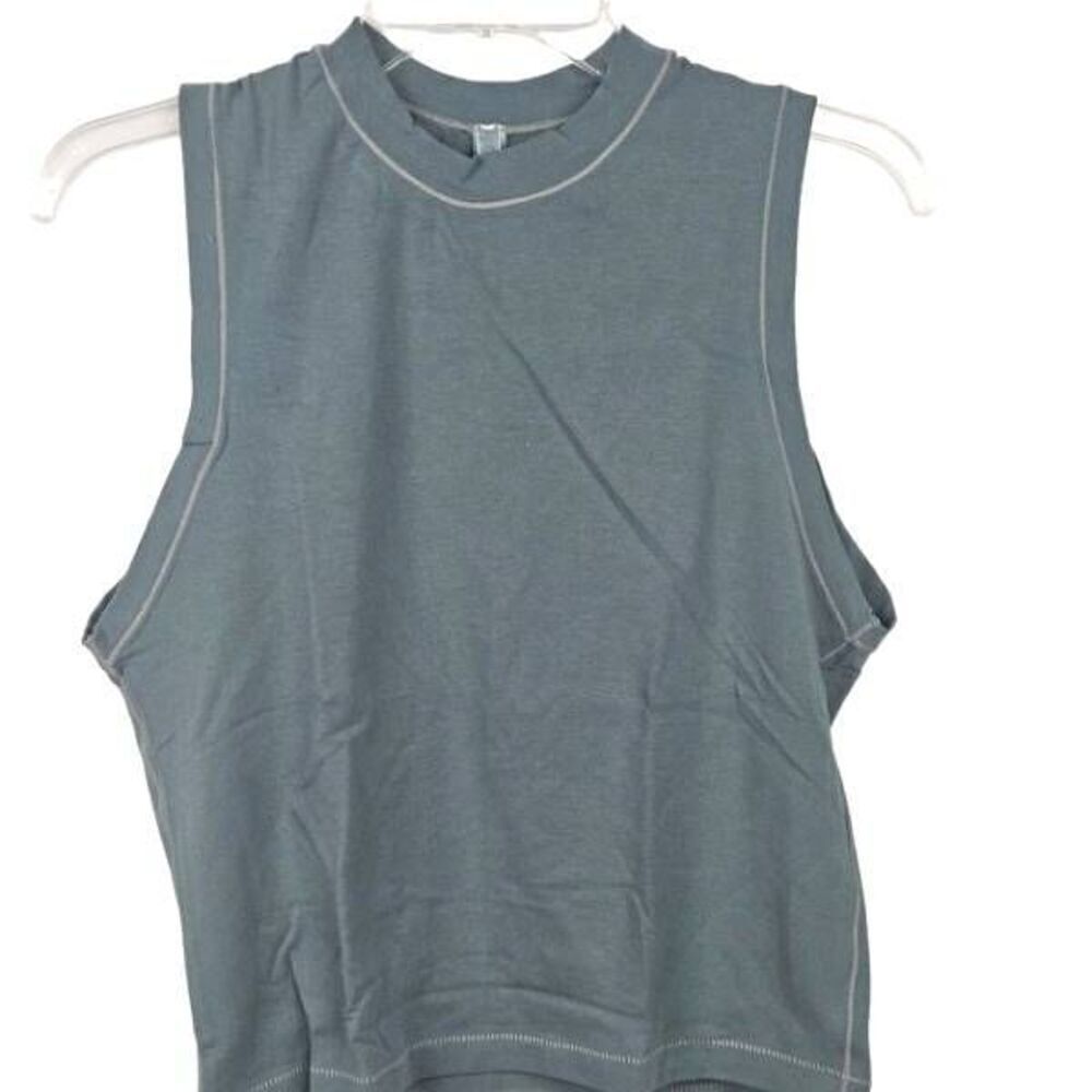 Skims Sleeveless Cotton Pullover Top Nwt